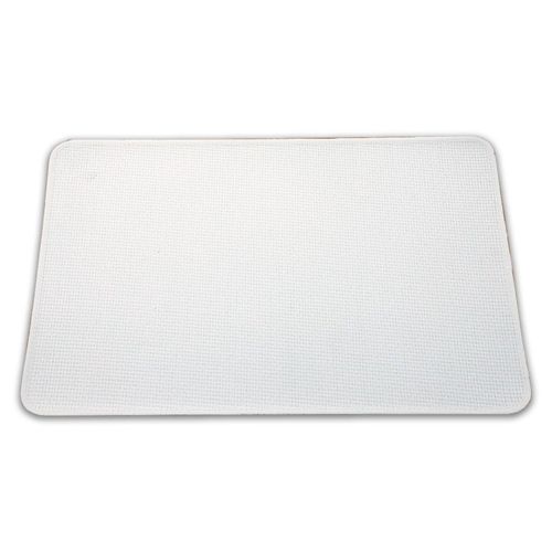 Tapete Multiuso 45x70cm Chenille Branco 05002641BCOUNI Niazitex