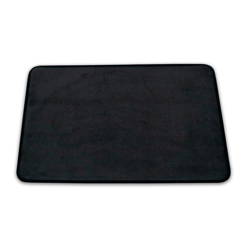 Tapete Multiuso 45x70cm Chenille Preto 05002641PTOUNI Niazitex