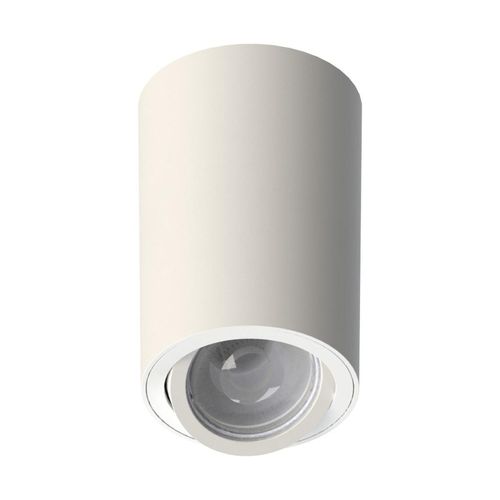 Spot Sobrepor para Dicróica Redondo Tower Face Plana Branco SE-385.2534 Save Energy