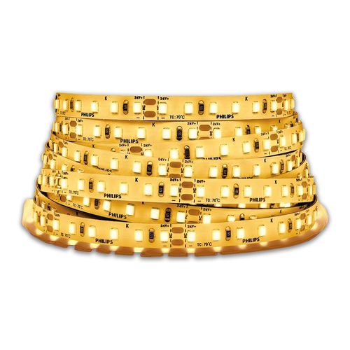 Fita de Led Cob Luz Amarela 5M 24V 13W