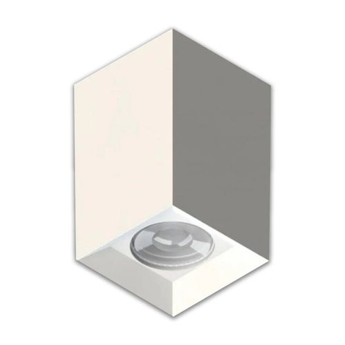 Spot Sobrepor para Dicróica Quadrado Boxit Recuado Branco SE-385.2547 Save Energy