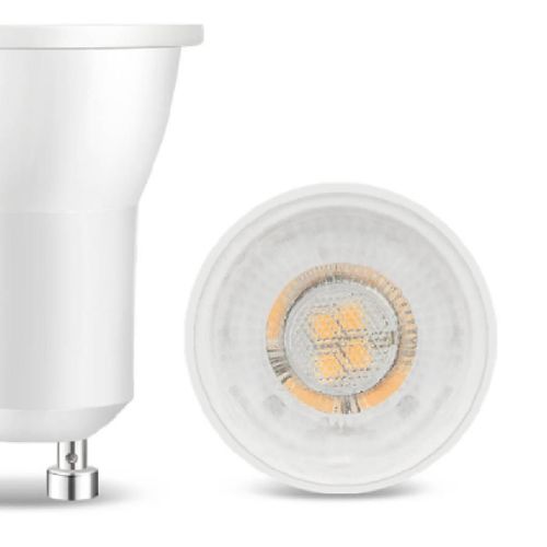 Lâmpada Led 4W Mini Dicróica Luz Amarela 36° 300lm Gu10 85 240V S2 SE-140.3210 Save Energy