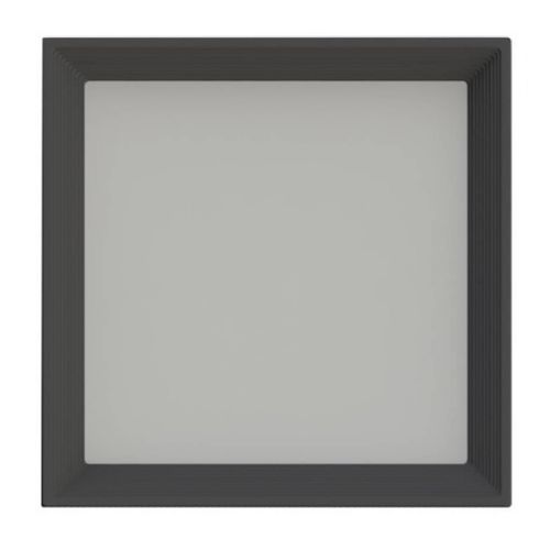 Luminária de Sobrepor Recuada 36w Luz Branca 2500lm Jet Black SE-240.2660 Save Energy