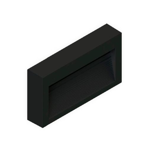 Balizador de Sobrepor Save Energy 3W Luz Amarela 55lm Preto SE-355.1508