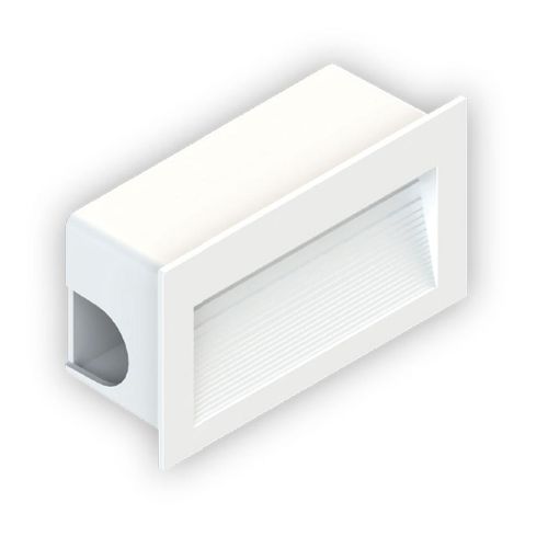 Balizador de Embutir Save Energy 3W Luz Amarela 160lm Branco SE-355.1448