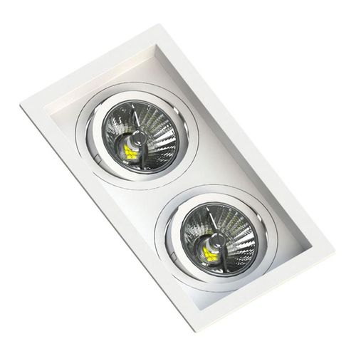 Spot de Embutir Duplo Ar70 Recuado Branco SE-330.2911 Save Energy