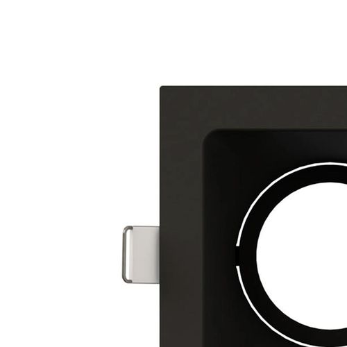 Spot de Embutir Dicroica Recuado Hide Preto SE-330.1594 Save Energy