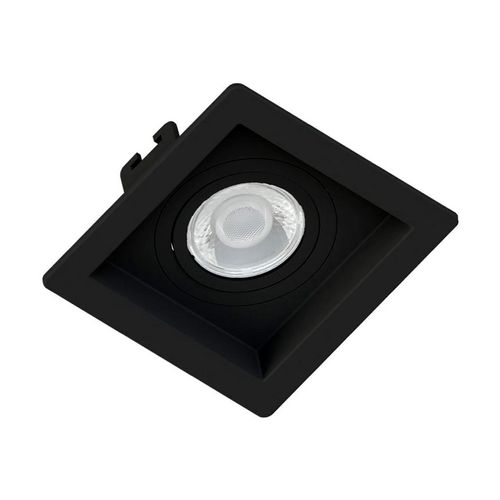 Spot de Embutir Par20 Quadrado Recuado Preto SE-330.1044 Save Energy