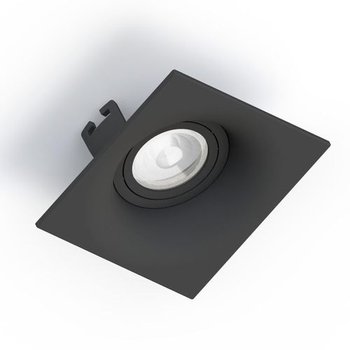 Spot de Embutir Mini Dicroica Recuado Sand Preto SE-330.2608 Save Energy