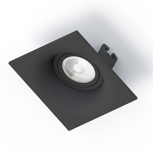 Spot de Embutir Mini Dicroica Recuado Sand Preto SE-330.2608 Save Energy