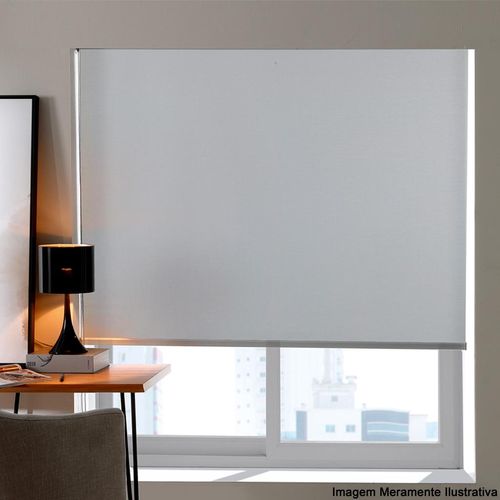 Persiana em Rolo Bella Janela Blackout Cinza 1,80x1,60m