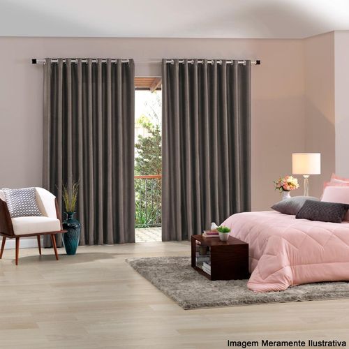 Cortina Corta Luz Tecido Bella Janela Blend/Duna 3,00x2,30m