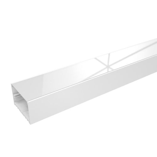Perfil de Sobrepor Luminatti para Fita Led 2M Largura 3cm Light Branco
