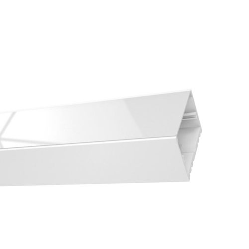 Perfil de Sobrepor Luminatti para Fita Led 2M Largura 3cm Light Branco