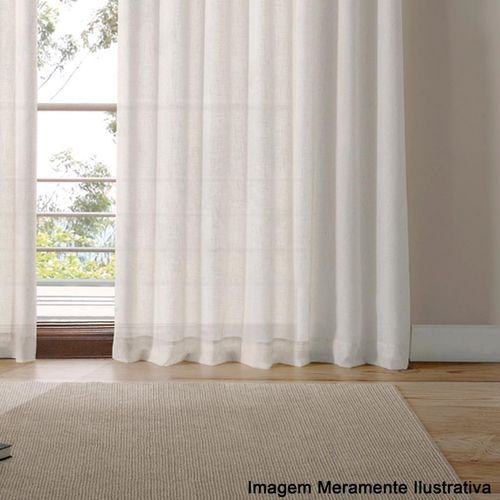 Cortina Duplex Bella Janela Monaco/Linho 4,20x2,30m