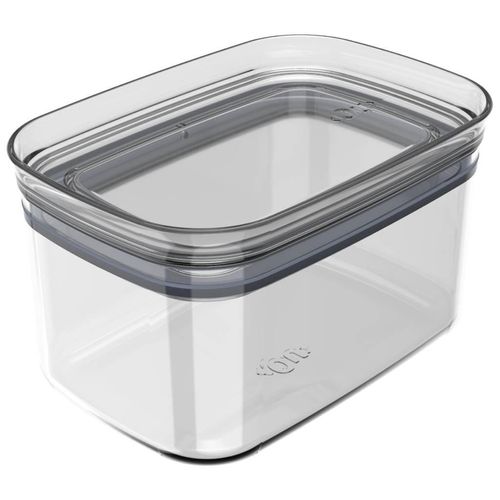 Organizador Hermético 650ml Retangular Block Natural OB500NT Ou