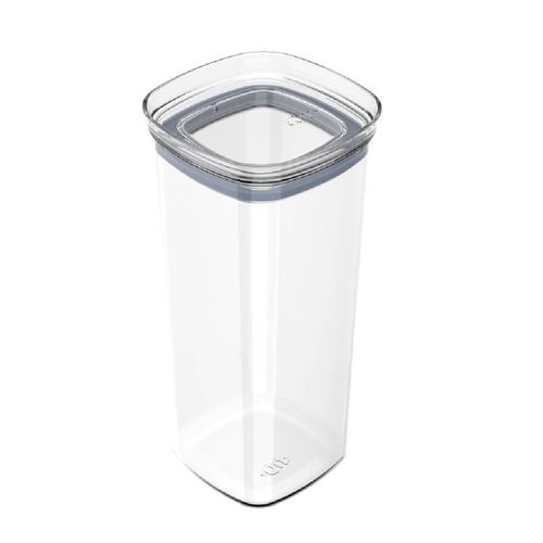 Pote Plástico Organizador Hermetico Block Natural 1,5 Litros