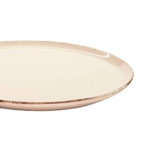 Prato para Sobremesa de Cerâmica Noah Laguna Off 21cm