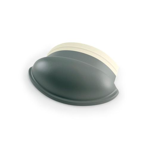 Terminal Cumeeira de Porcelana Perkus Cinza 950