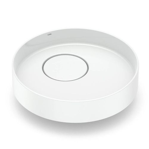 Cuba de Apoio Celite Design Redondo sem Mesa D4 Branco 39,5cm