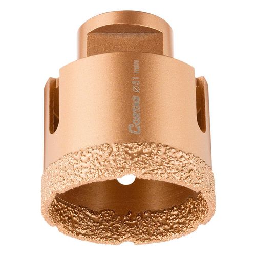 Serra Copo Diamantada Cortag para Esmerilhadeira 51mm Rosca M14