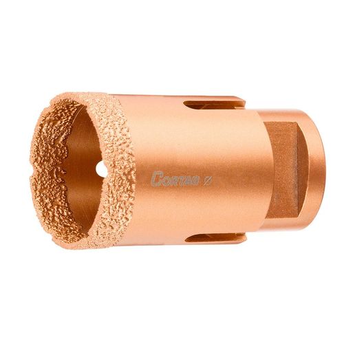 Serra Copo Diamantada Cortag para Esmerilhadeira 35mm Rosca M14