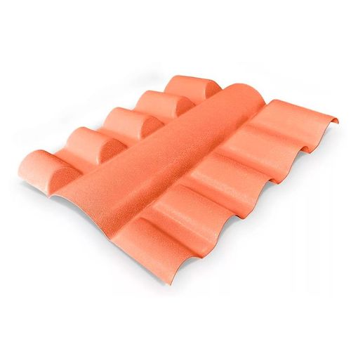 Cumeeira Pvc Fibrarte Central Terracota