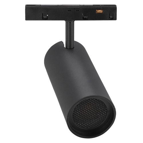 Spot Led 12w para Trilho Magnetico Luz Amarela Magneto22 Preto LM2328 Luminatti