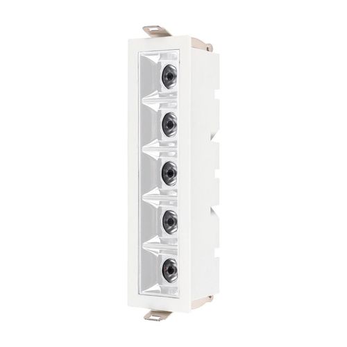 Embutido Led 10w 5 Spots Luz Amarela Branco Dot Light Concentrado LM2852 Luminatti