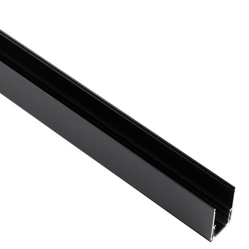 Trilho de Sobrepor 1m Magnetico Magneto22 Preto LM2331 Luminatti