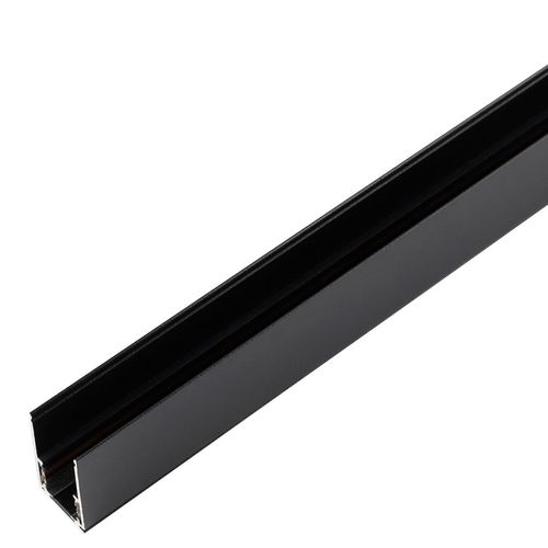 Trilho de Sobrepor 2m Magnetico Magneto22 Preto LM2332 Luminatti