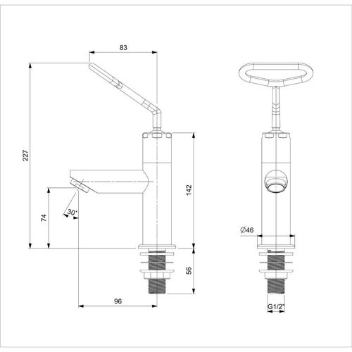 Torneira Lavatório Mesa Celite Automática Alavanca Ecopress Cromado