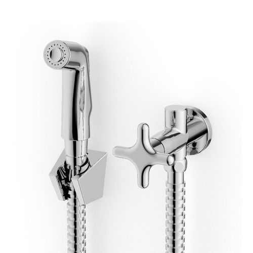 Ducha Higiênica com Derivador Celite Cross Cromado
