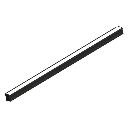 Kit Perfil de Embutir LLS Flex Nano Preto 2M 20W 650LM Luz Neutra 12V Alto IRC SE-255.3048 Save Energy