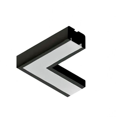 Kit Conexão Curva 90 de Sobrepor Save Energy LLS Flex II Preto Luz Amarela