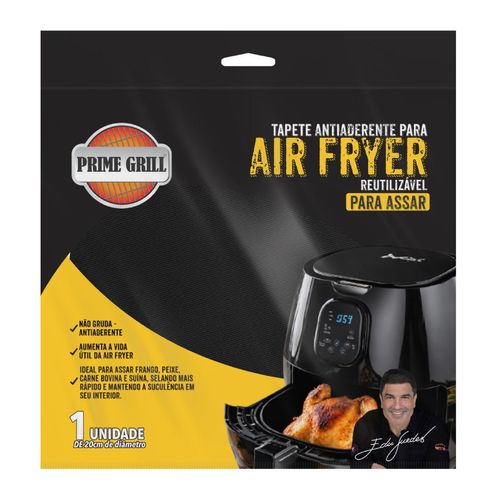 Tapete Antiaderente para Assar Air Fryer Prime Grill