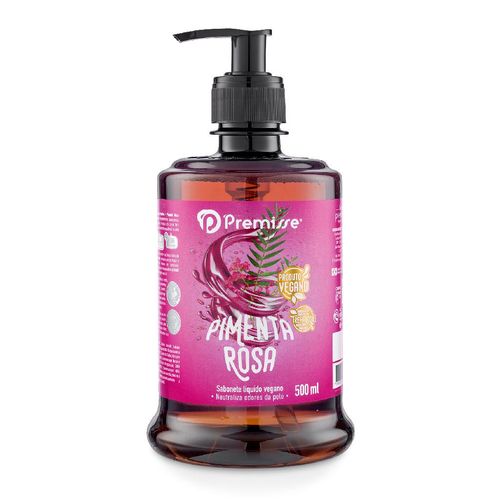 Sabonete Premisse Vegano Pimenta Rosa 500ml