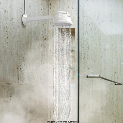 Ducha Fluir 4 Temperaturas Zagonel Branco 5500W 127V