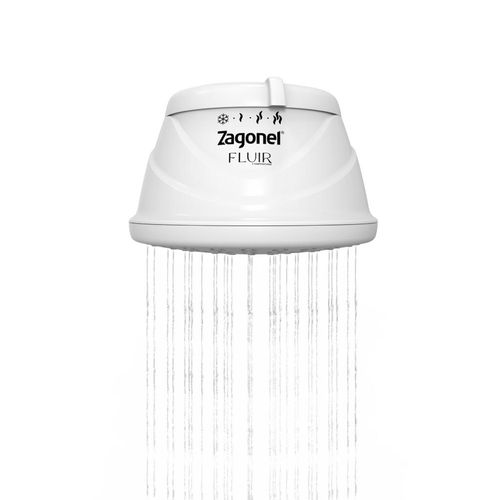 Ducha Fluir 4 Temperaturas Zagonel Branco 5500W 127V