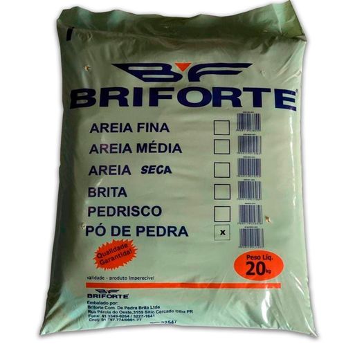 Pó de Brita Briforte 20kg