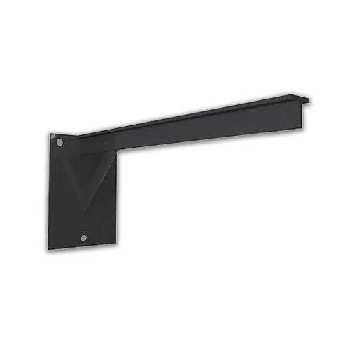 Mão Francesa 30cm Suporte Preta FE0118 Dicarlo