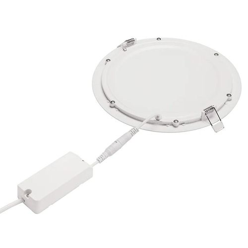 Plafon de Embutir Redondo Philips Luz Neutra 18W 110-220V