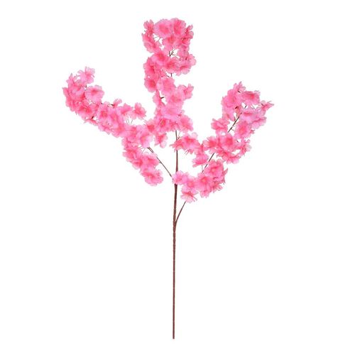 Haste Flor Cerejeira Flor Arte Rosa 95cm