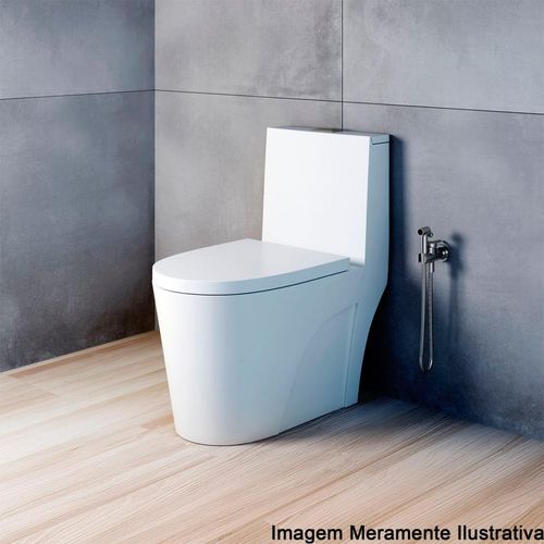 Bacia Monobloco Acionamento DUAL Pettra Âmbar