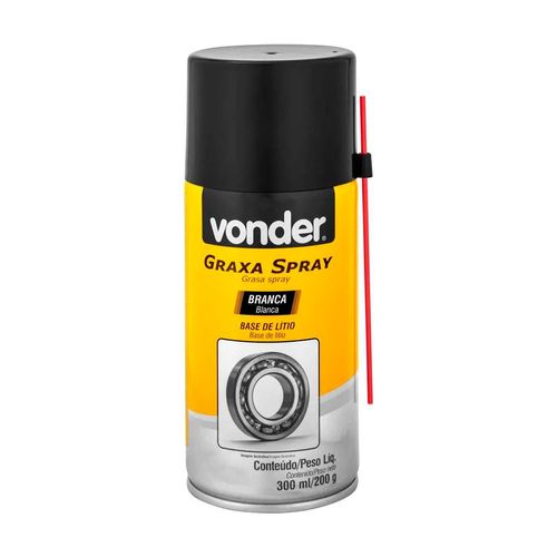 Graxa Spray Vonder Branca 300ml