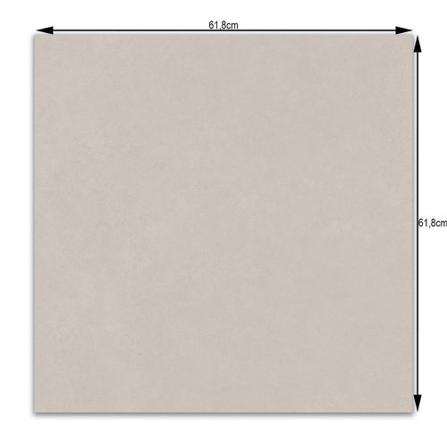 Porcelanato "A" Decore Chicago Gray Acetinado Retificado 61,8x61,8