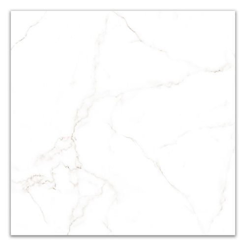 Cerâmica Polido Megalume Carrara Bianco "A" 75x75cm Retificado