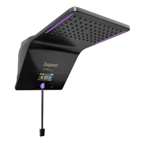 Ducha Eletrônica Zagonel Ducali Premium Black 127V 5500W