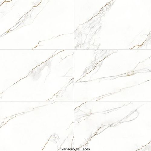 Porcelanato Acetinado Delta Vene Doro "A" 60x120cm Retificado