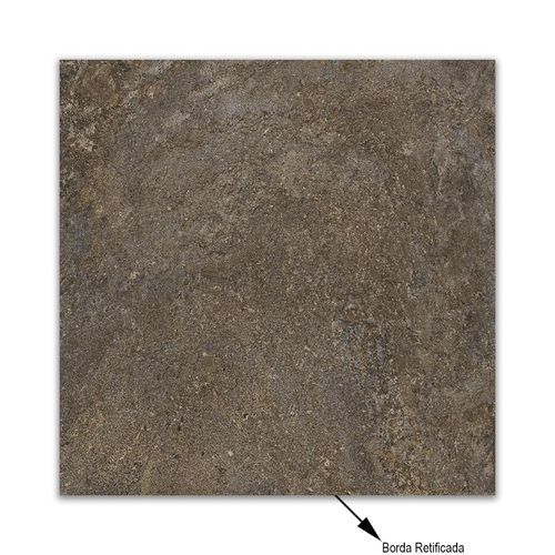 Porcelanato "A" 84x84 Elizabeth Petrus Black Externo Retificado